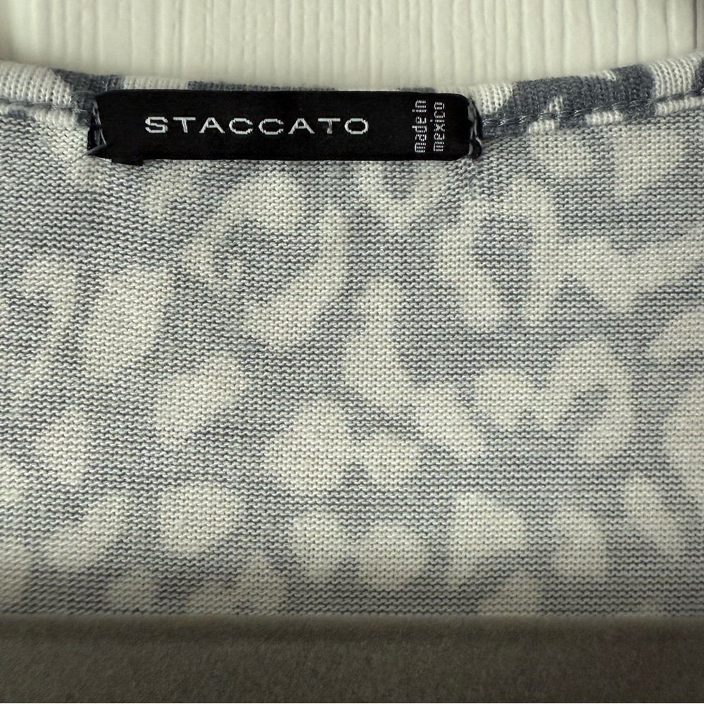 Gray Leopard Print Tank Top - Picture 4 of 5